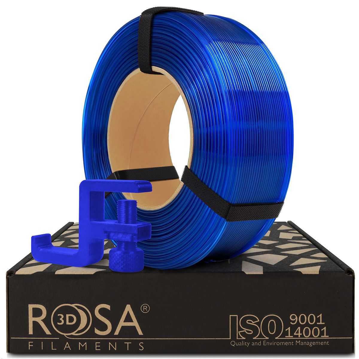 FILAMENT 3D ReFill PCTG Blue Transparent (Refill 1kg / 1.75mm)
