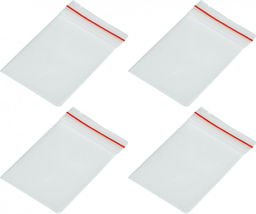 4x Woreczki strunowe Emerson, 120x180mm, 100 sztuk, bezbarwny