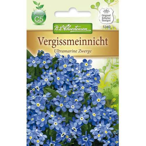 1 szt, Vergissmeinnicht Ultramarine Zwerge - Samen: Ilość w opakowaniu: 1 Stück