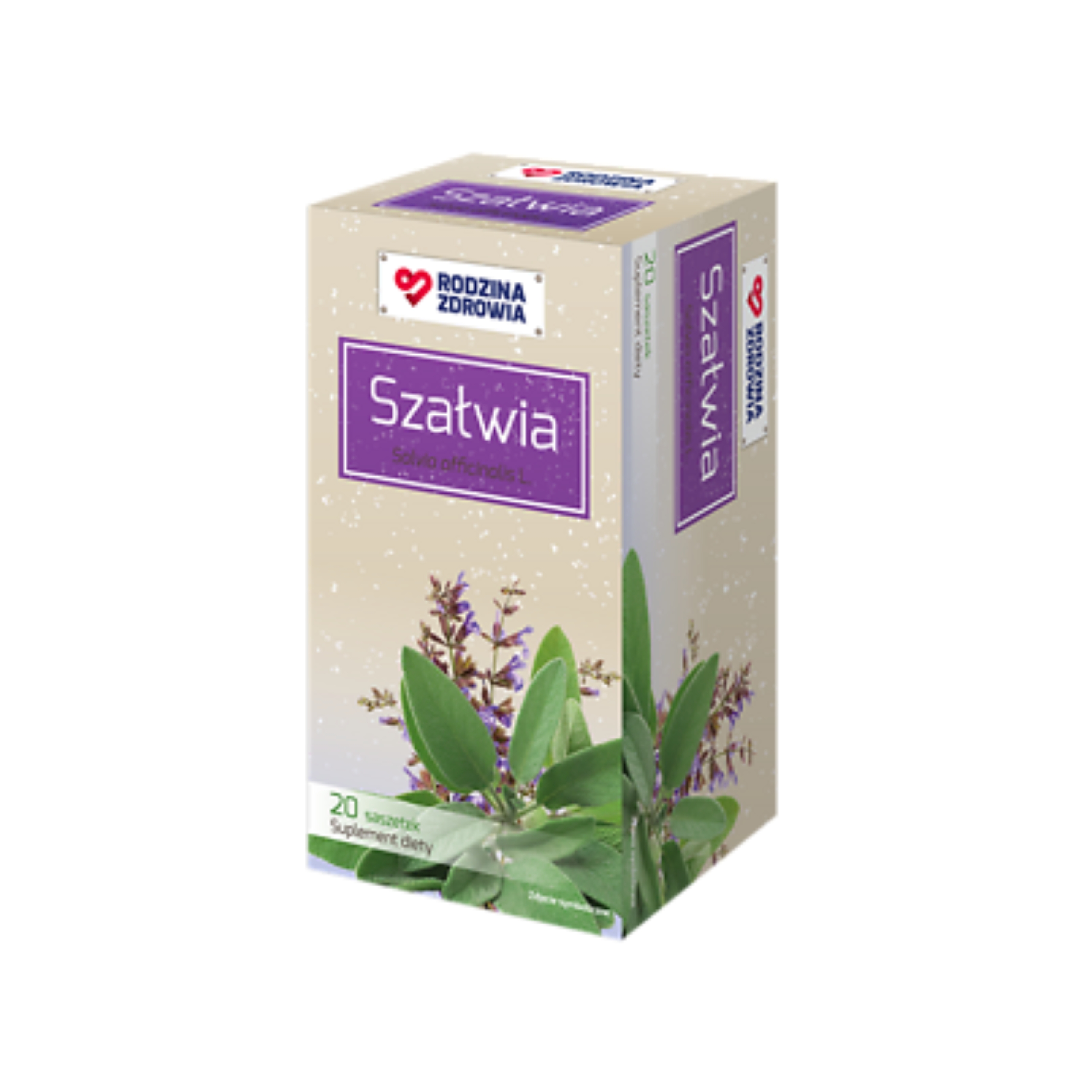 Rodzina zdrowia szałwia, 20 saszetek