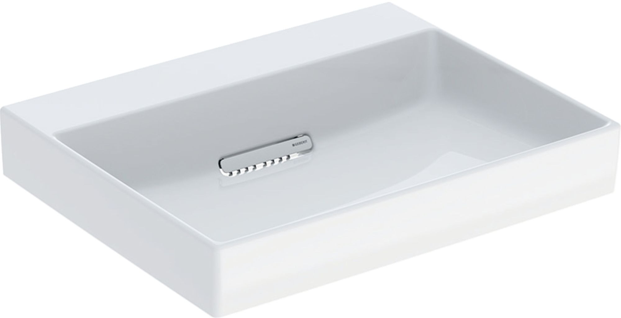 Geberit One umywalka 60x48 cm meblowa prostokątna KeraTect biała 505.033.00.1