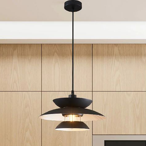 Goldlux Berit lampa wisząca 1x20 W czarna 327635