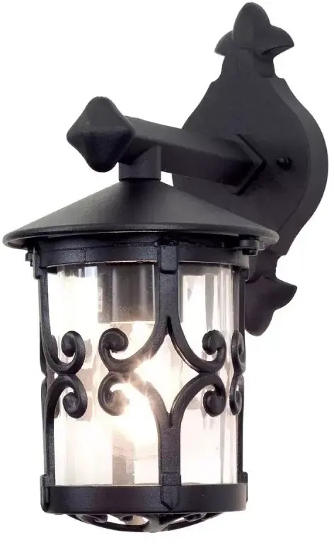 Elstead Lighting Hereford kinkiet zewnętrzny 1x60 W czarny BL8-BLACK