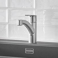 Grohe Start bateria kuchenna stojąca QuickFix z wyciąganą wylewką stal nierdzewna 30531DC1