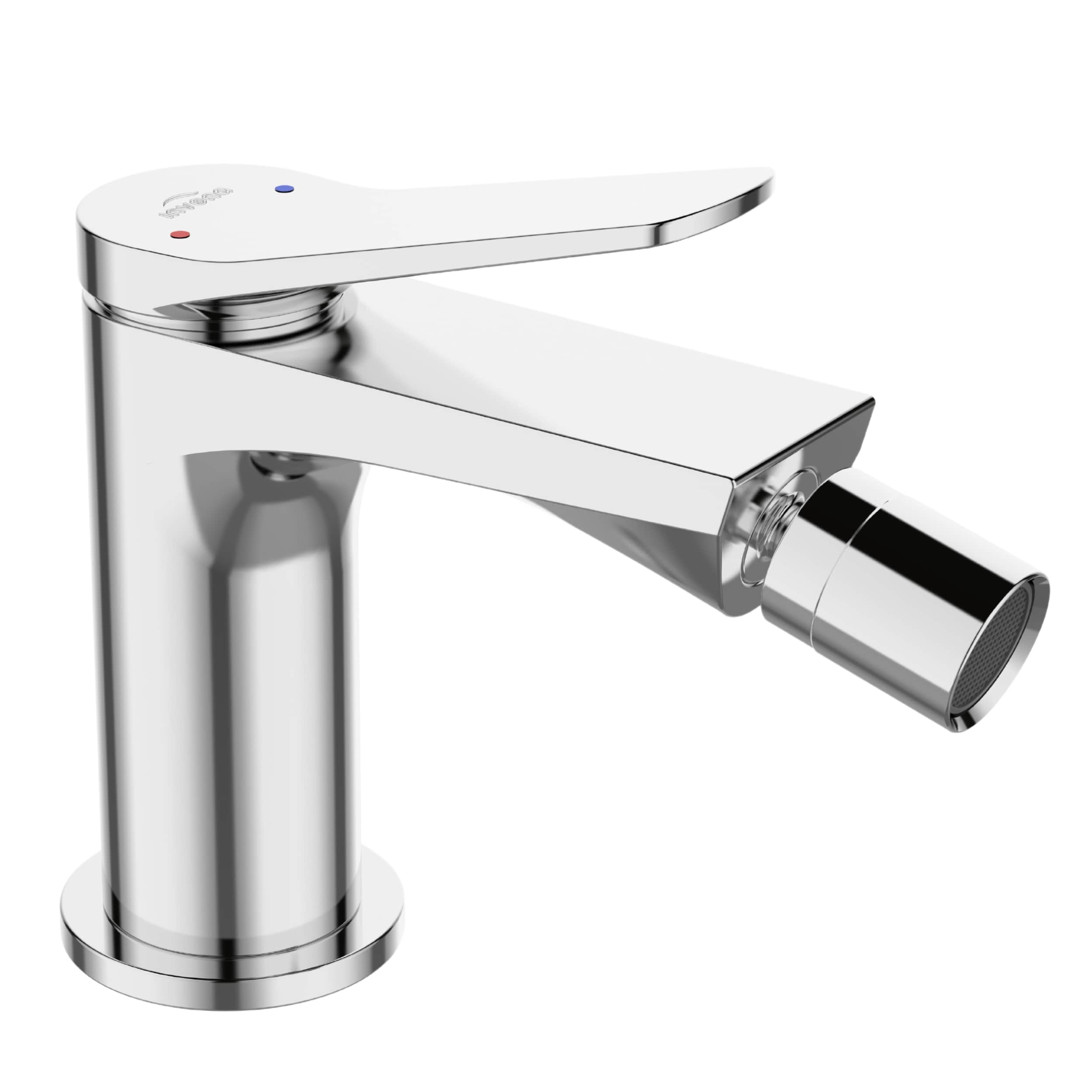 Invena Alonia bateria bidetowa stojąca chrom BB-70-001
