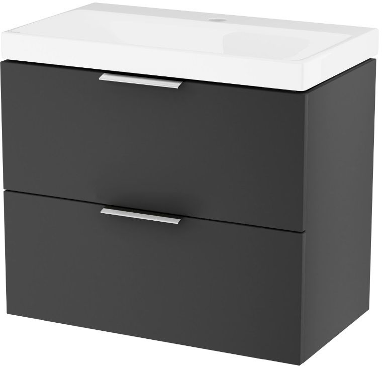 Excellent Blanko szafka 65 cm podumywalkowa wisząca czarny mat MLEX.6301.640.BL