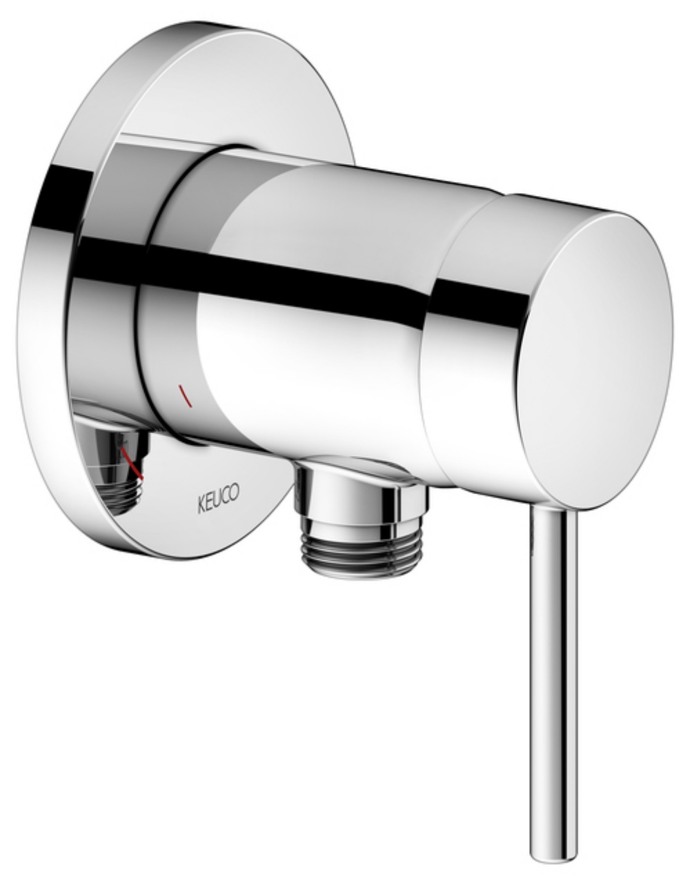 Keuco IXMO Soft bateria prysznicowa podtynkowa chrom 59552010201