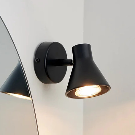 Nordlux Eik kinkiet 1x35W czarny 45761003