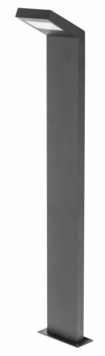 GTV London lampa stojąca zewnętrzna 1x10 W czarna LD-LON10W78P-10