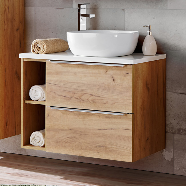 Comad Capri Oak szafka 60x46x57 cm podumywalkowa wisząca dąb CAPRIOAK820AFSC