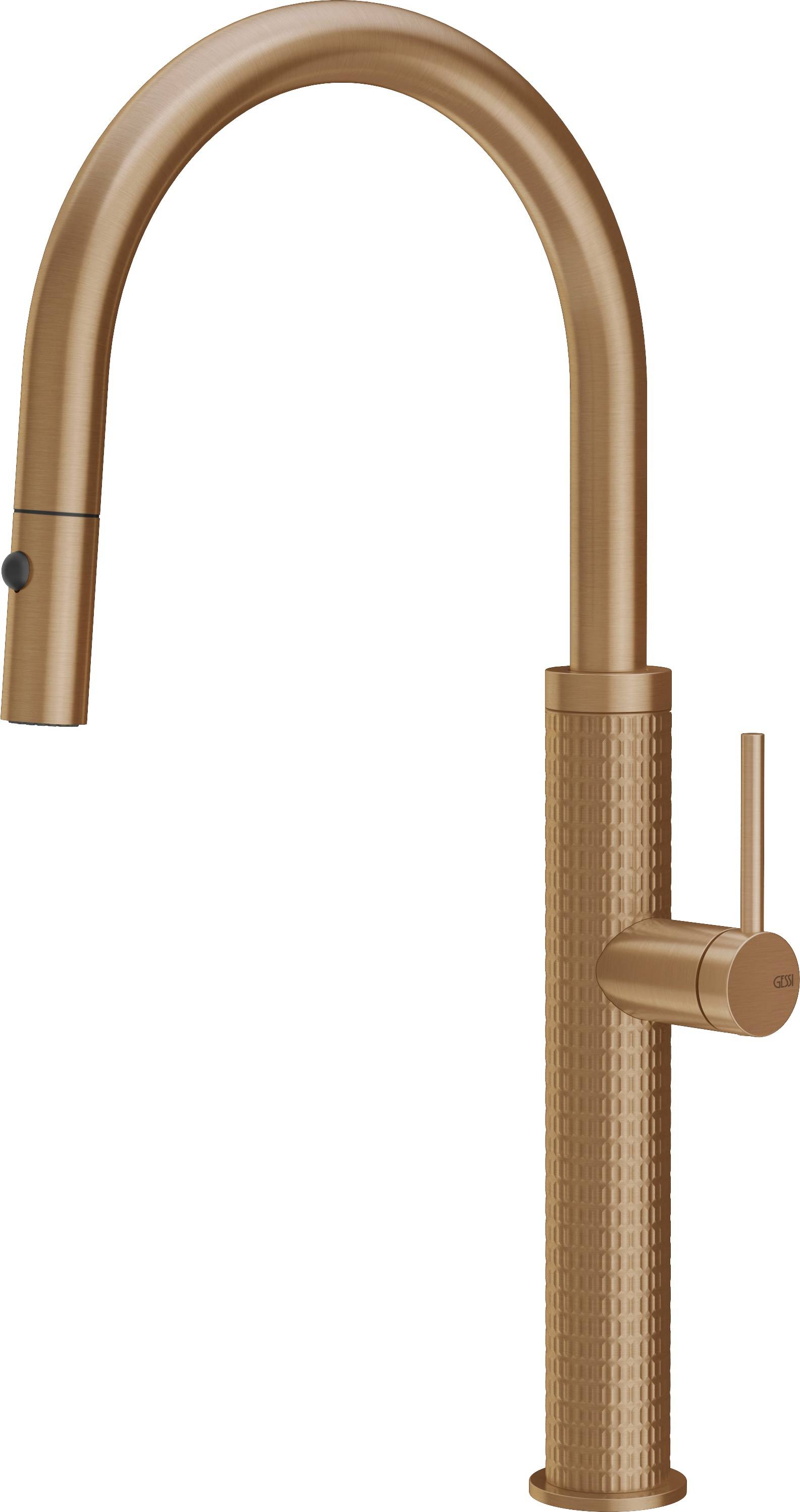 Gessi 316 bateria kuchenna stojąca brązowa 60024.726