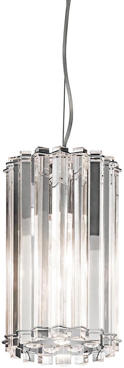 Elstead Lighting Crystal Skye lampa wisząca 2x3 W chrom KL-CRYSTAL-SKYE-MP