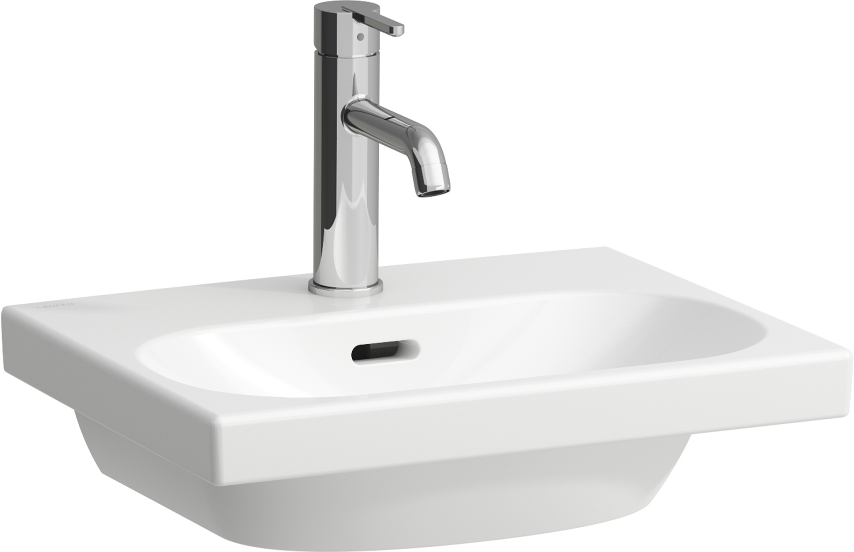 Laufen Lua umywalka 45x35 cm prostokątna ścienna biała H8150814001091