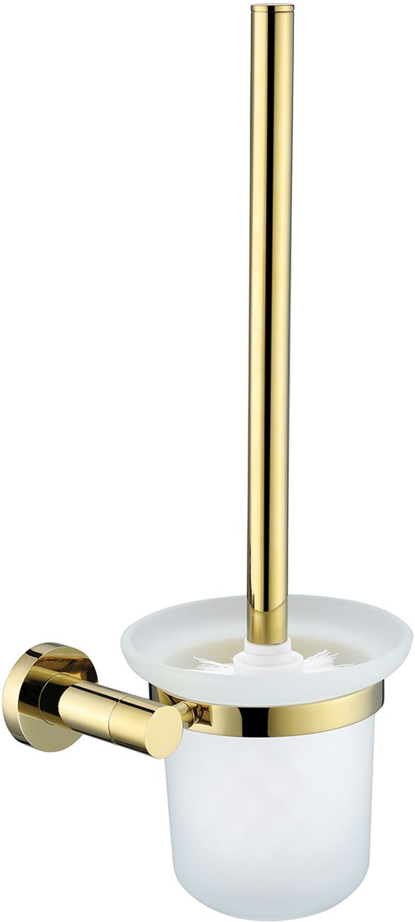 Omnires Modern Project szczotka toaletowa wisząca złota MP60620GL - Wysyłka w 24h