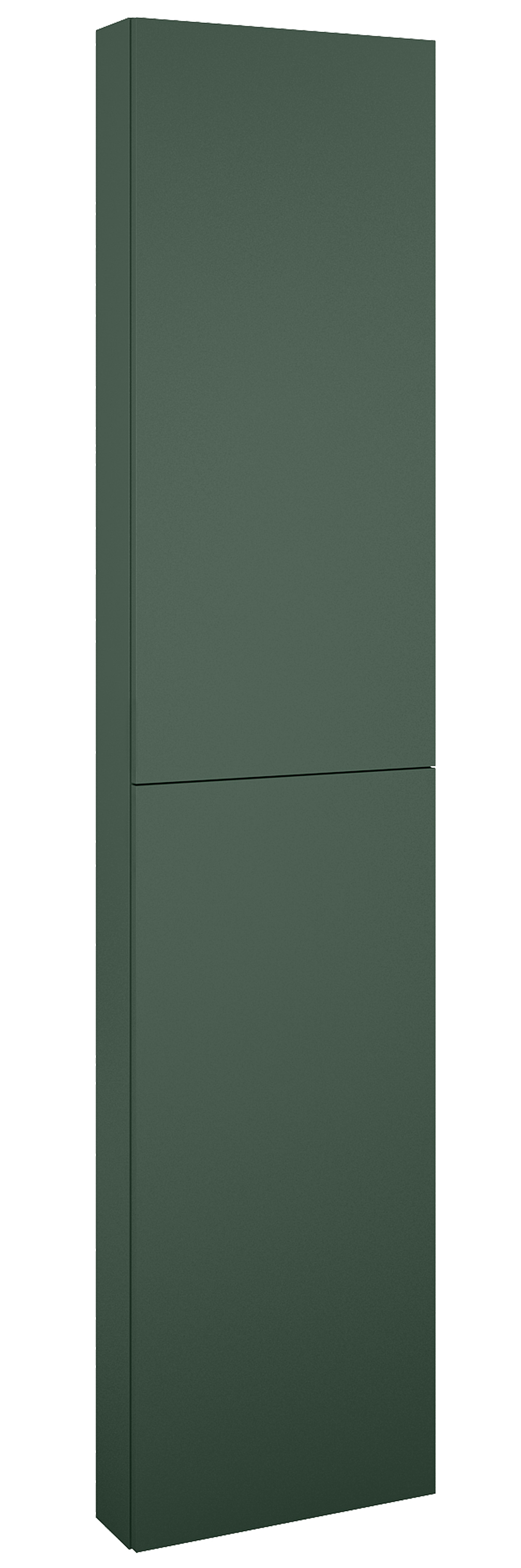 Roca Extra szafka 40x12,6x180 cm boczna wisząca zielony mat A857911534 - Wysyłka w 24h