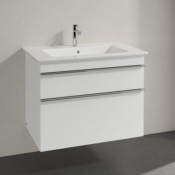 Villeroy & Boch Venticello szafka 75,3 cm podumywalkowa wisząca white matt A92501MS