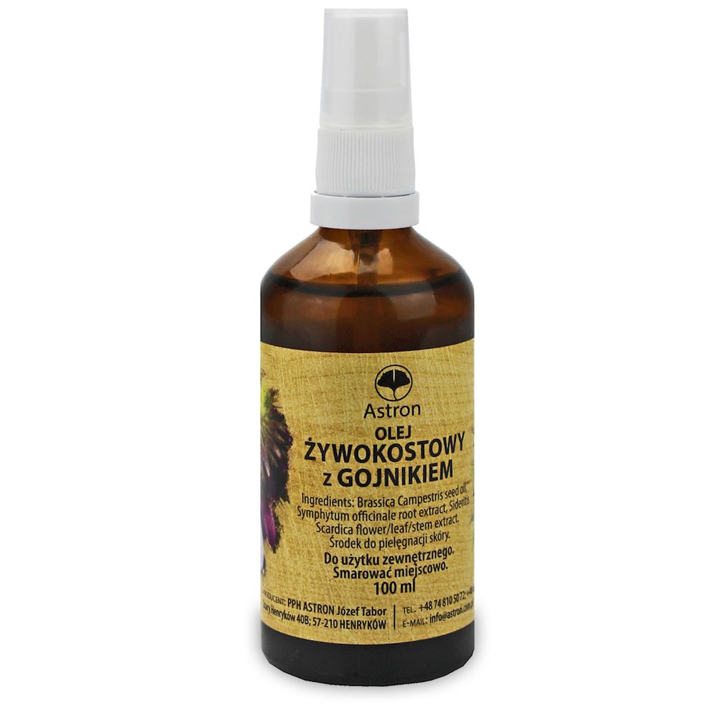 OLEJ ŻYWOKOSTOWY Z GOJNIKIEM 100 ml
