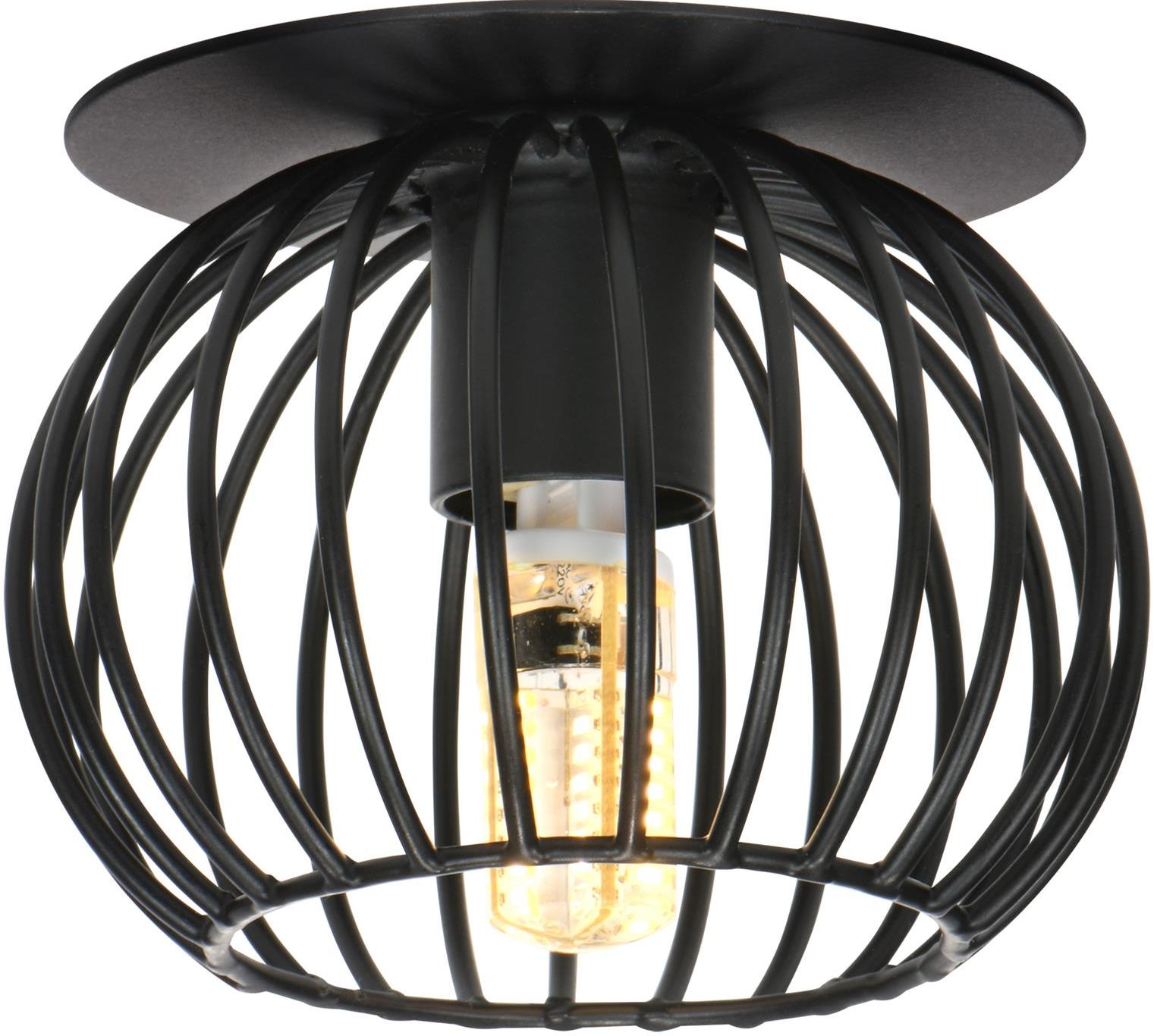 Darmowa Dostawa - Lampa do zabudowy 1x40 W czarna Candellux SK-93 2268767