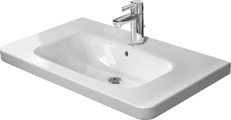 Darmowa Dostawa - Umywalka 80x48 cm prostokątna ścienna-meblowa biała Duravit DuraStyle 2320800000
