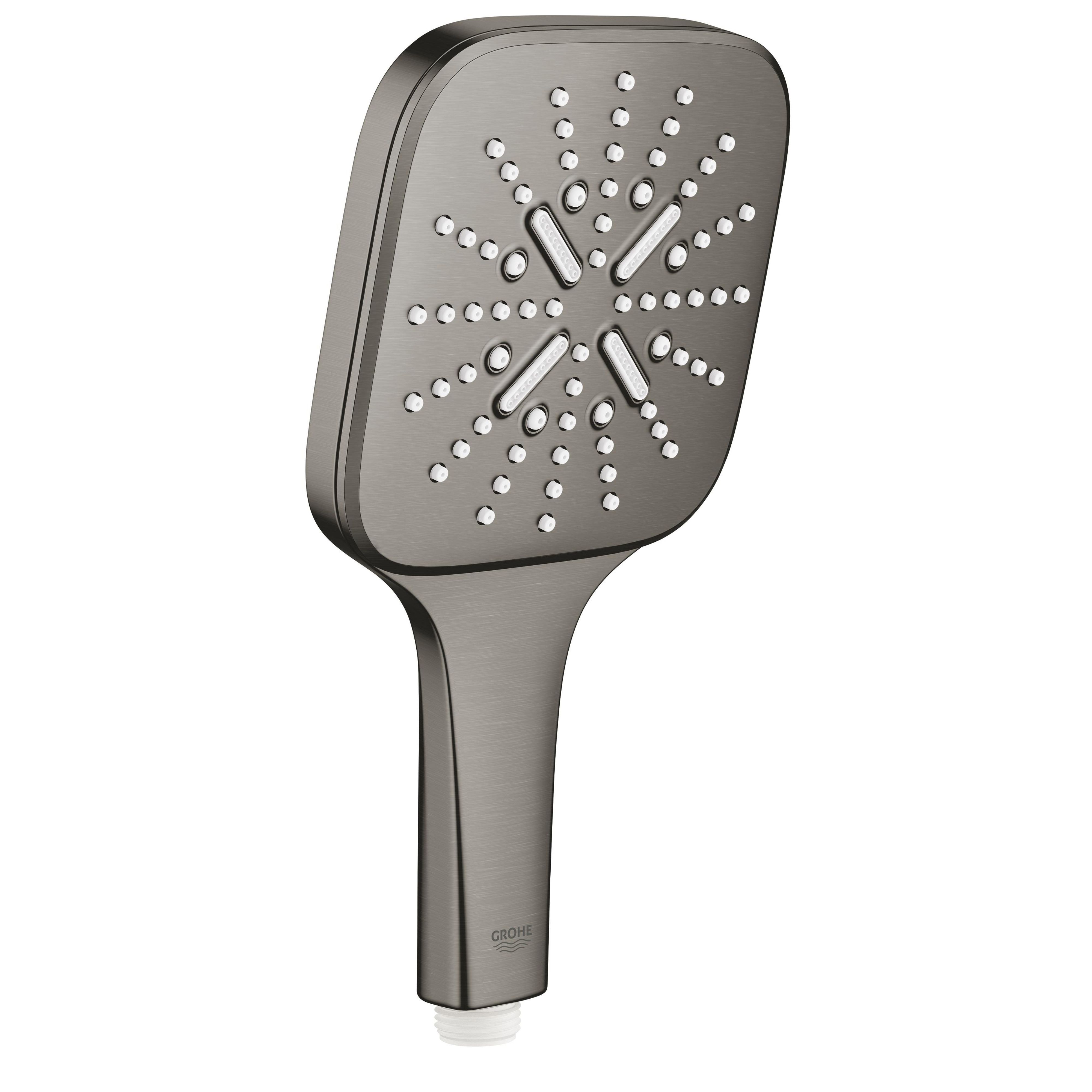 Darmowa Dostawa - Słuchawka prysznicowa brushed hard graphite Grohe Rainshower 26582AL0