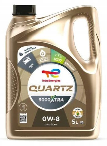 TOTAL QUARTZ 9000 XTRA 0W8 5L - Petrostar