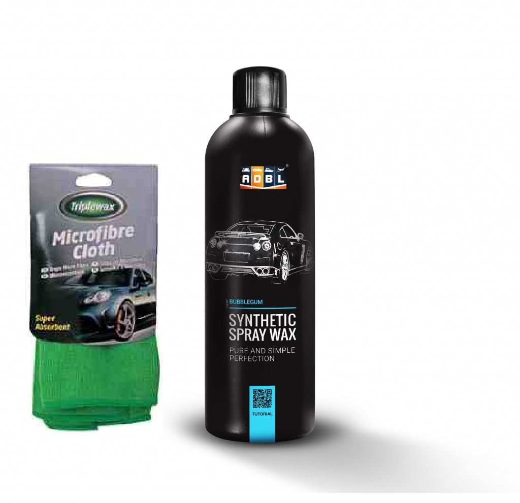 ADBL SYNTHETIC SPRAY WAX 1L + MIKROFIBRA - Petrostar
