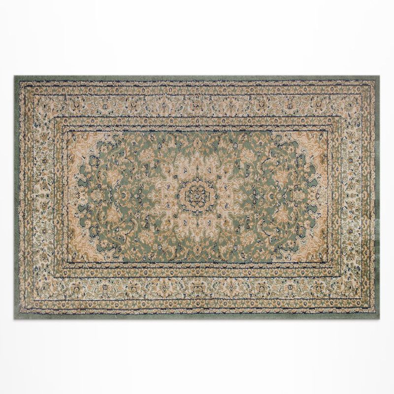 Zewnętrzny Dywan Winylowy Wallfluent 80x120 cm Klasyczny wzór ornamentalny vintage 1 szt.