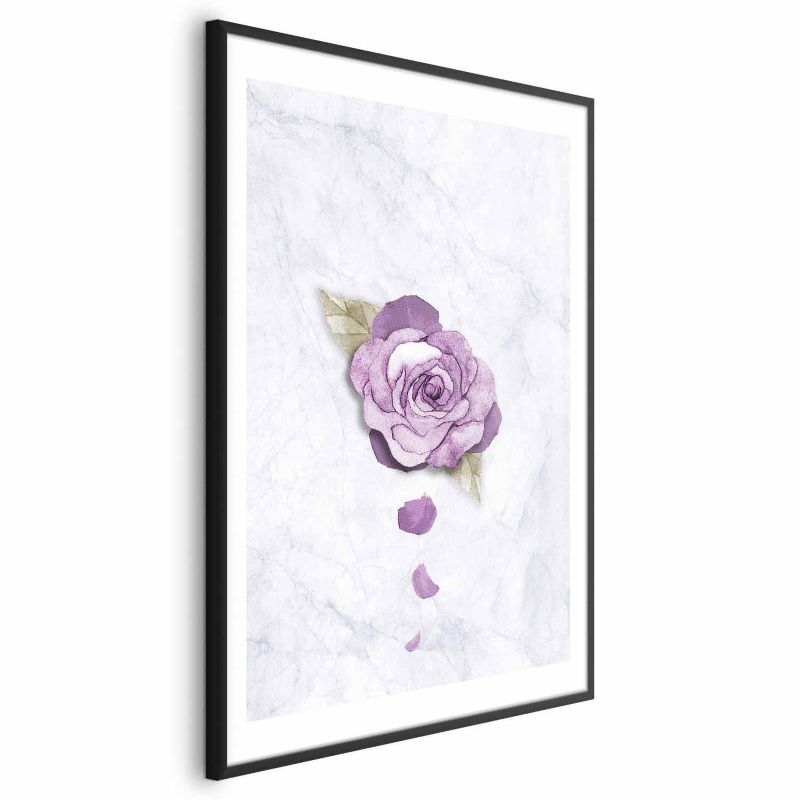 Plakat Artgeist Kres wiosny 21x30 cm z ramą czarną 1 szt