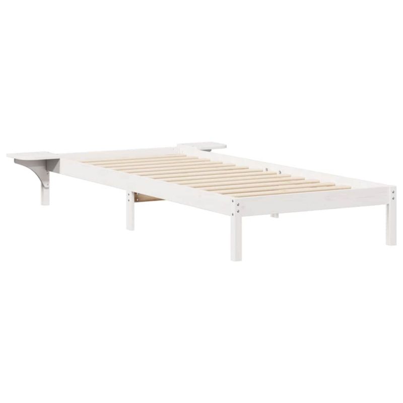 Łóżko Drewniane WaszeMeble 90x220 cm Białe WM-873242 1 szt.