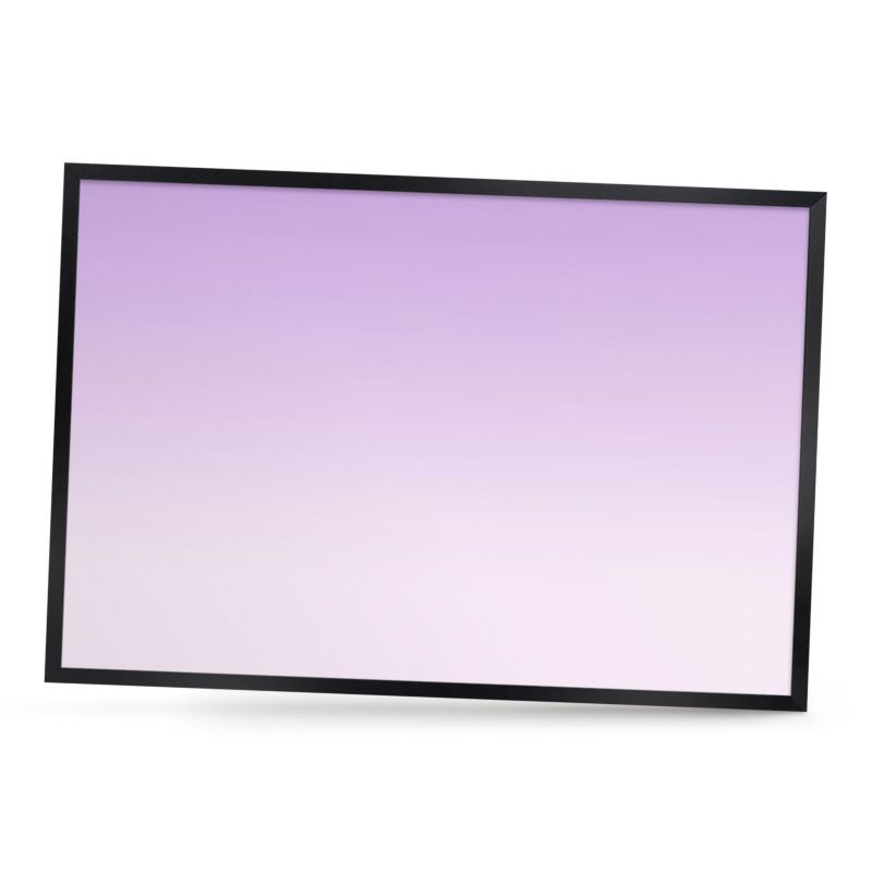 Tablica magnetyczna dekoracyjna ArtPrintCave 60x40 Subtelny gradient w czarnej ramie 1szt