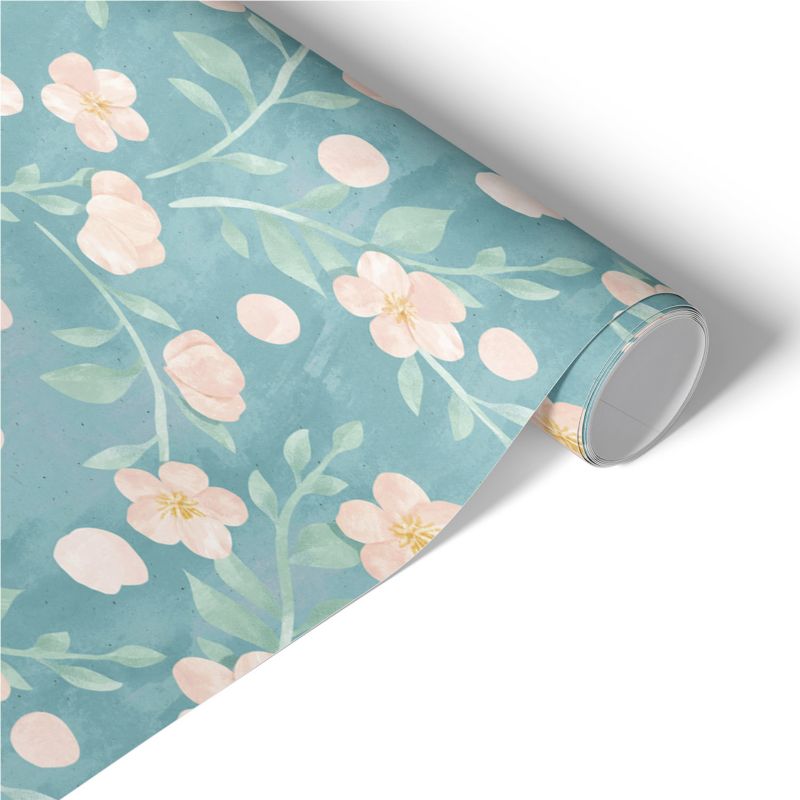 Okleina Meblowa Tulup 50x100 cm Kwiatowy motyw Ekspresowa Metamorfoza Frontów i Szaf 1 rol.