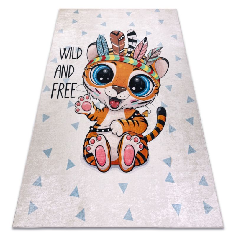 Dywan dla dzieci Bambino RugsX 80x150 cm biały I157 1 szt.