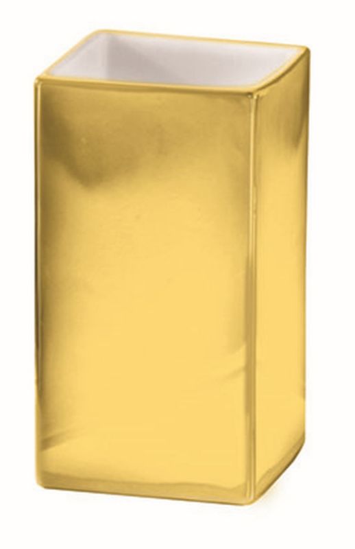 Kubek na szczoteczki Kleine Wolke Glamour stojący porcelanowy złoty 250 ml 1 szt.