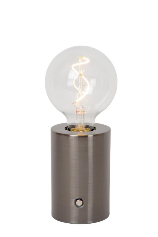 Lampa stołowa Lucide VIVO szara LED 1W 2700K 39lm wym:22,5x8x8cm - 1 szt.