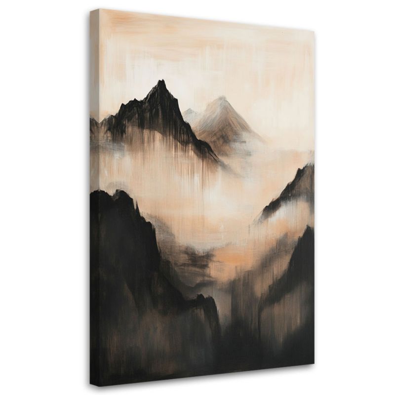 Obraz na płótnie Feeby Góry Abstrakcja Krajobraz 70x100cm 1szt