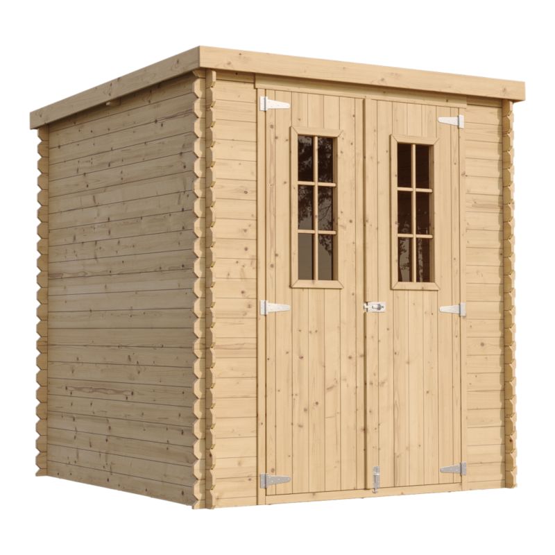 Drewniany domek ogrodowy Timbela M309C 3.53 m² drewno naturalne grubość deski 19 mm 1 szt.