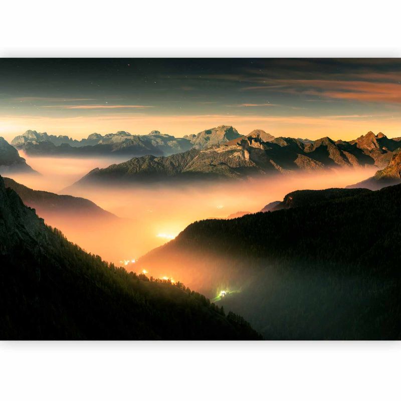 Fototapeta flizelinowa Premium Artgeist 155g/m2 Pejzaże żółta 400x280 (8 części) 10002ac rolka 1 szt