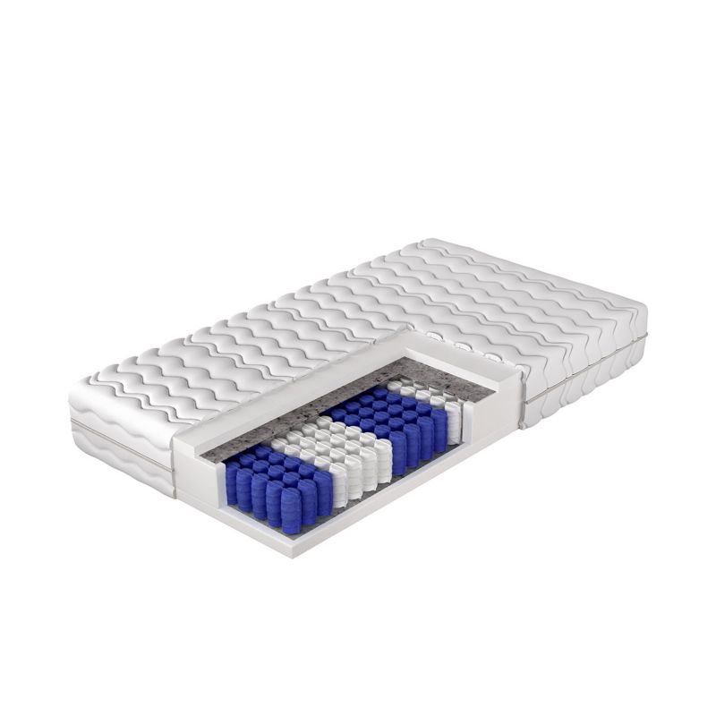 Dwustronny materac sprężynowy MIRJAN 24 Montana 18 cm 160x200 1 szt.