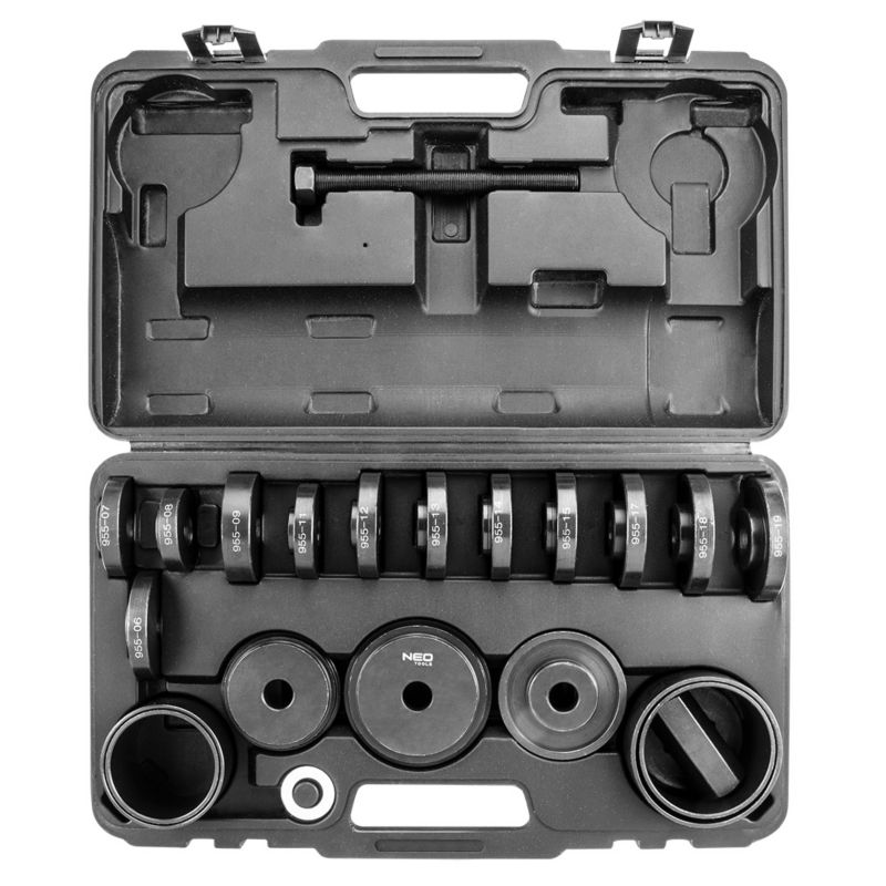 Zestaw do montażu i demontażu łożysk i tulei - zestaw NEO TOOLS 22 szt. 1 kpl