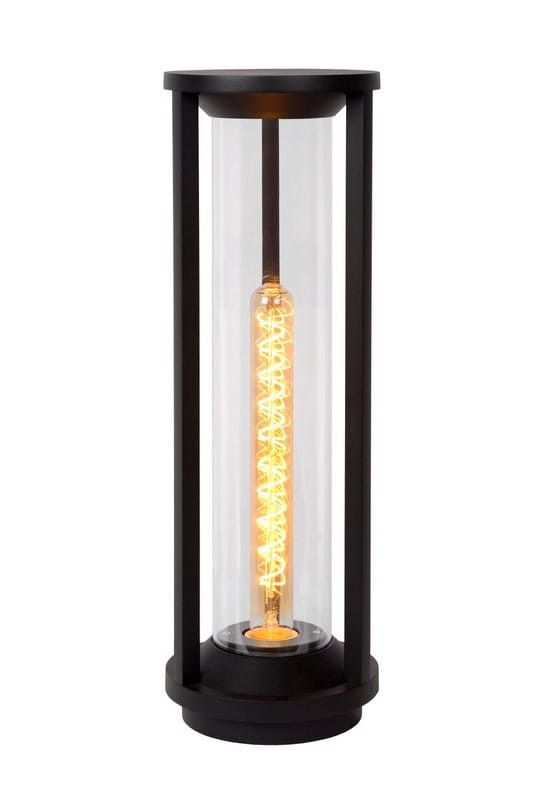 Lampa ogrodowa stojąca Lucide Cadix czarna 1 x E27 x 60W IP65 wym: 50 x 16 x 16 cm - 1 szt.