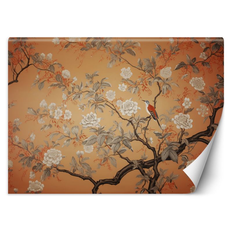 Fototapeta Feeby Ptak Drzewo Chinoiserie 350x245 1 szt