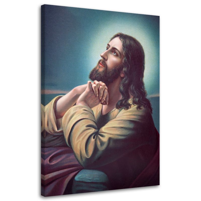 Obraz na płótnie Feeby Jezus w ogrodzie oliwnym 30x45cm 1szt