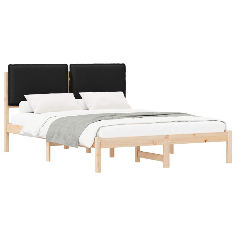 Łóżko Drewniane WaszeMeble 120x200 cm Brązowe WM-877841 1 szt.