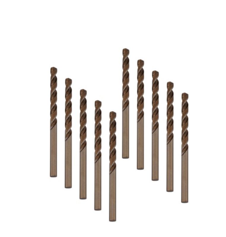 Wiertło do metalu Kormax 3,8mm HSS Co5 kobaltowe DIN338 (WMC3.8) - 1 kpl.