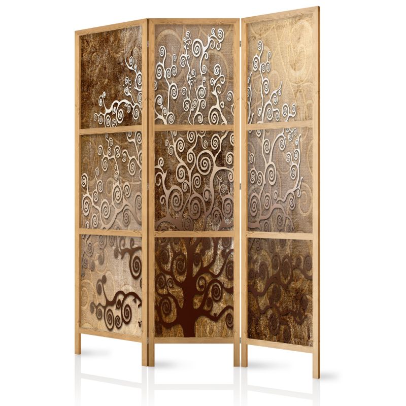 Parawan Muralo Japoński Ornamenty Wzory Abstrakcja Vintage 135x172 cm 1 szt.