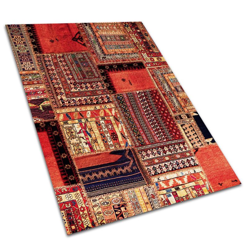 Dywan Na Zewnątrz Tulup 120x180 cm Wodoodporny, Lekki Patchwork abstrakcja 1 szt.