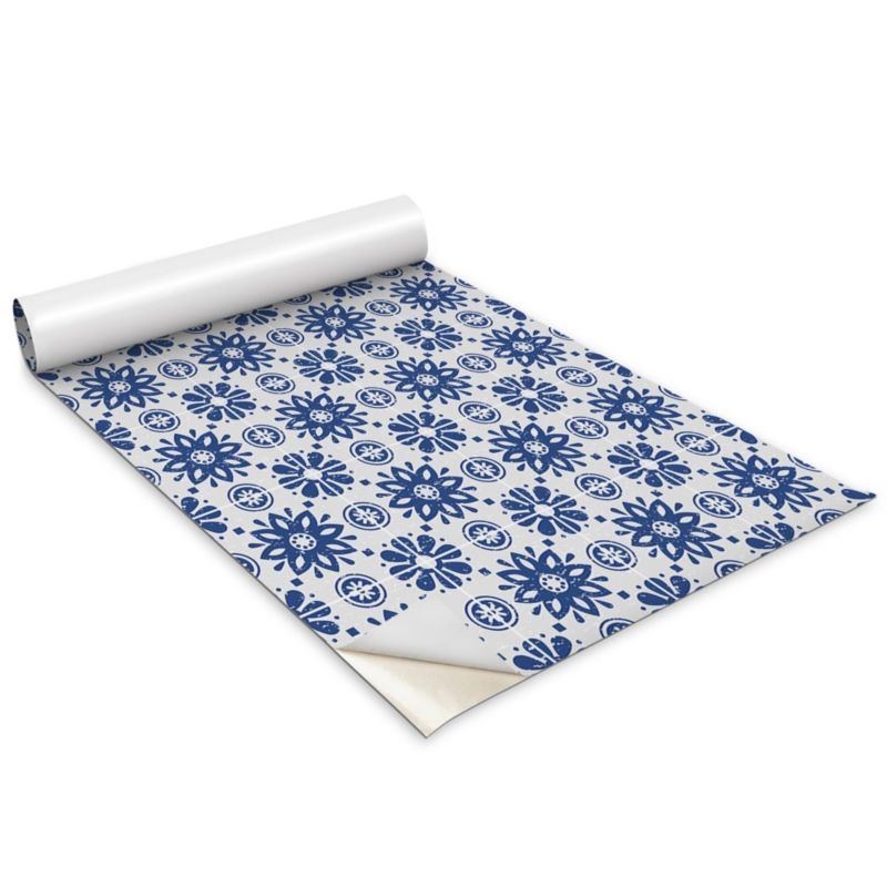 Okleina Na Szafki Kuchenne Wallfluent 100x50 cm Kwiatowe ornamenty Okleina Do Mebli DIY 1 rol.