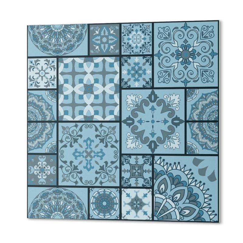 Winylowe Kafelki Samoprzylepne ArtPrintCave 30x30 cm Wzory w mozaice geometrycznej 9 szt.