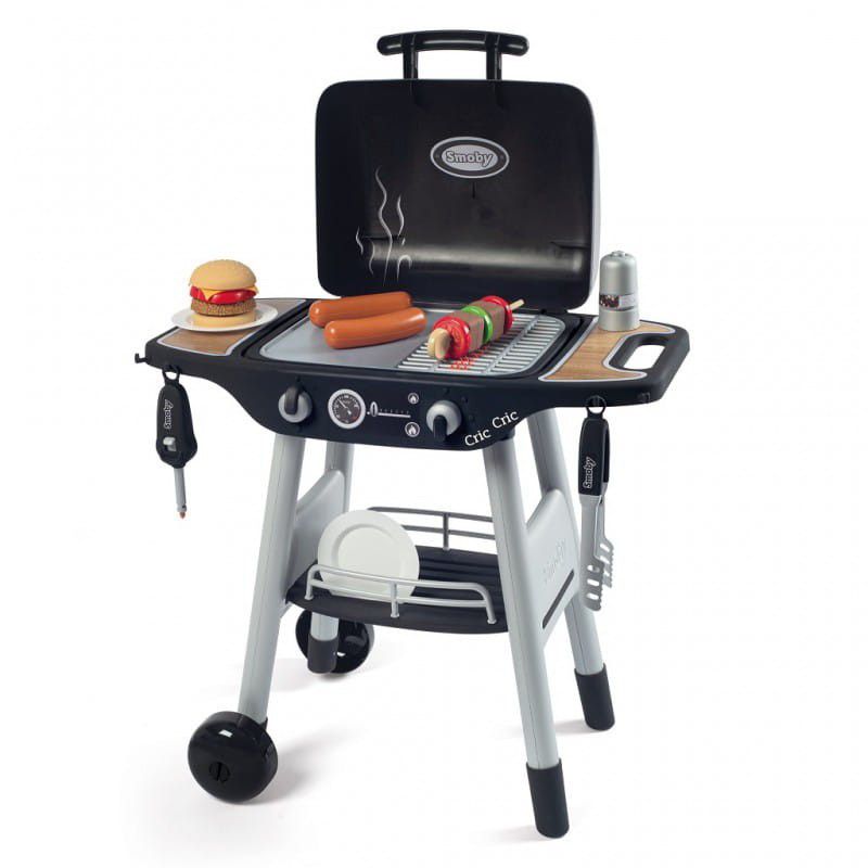 Grill Smoby Ogrodowy Zestaw do grillowania dla Dzieci do Ogrodu + Akcesoria 1 szt