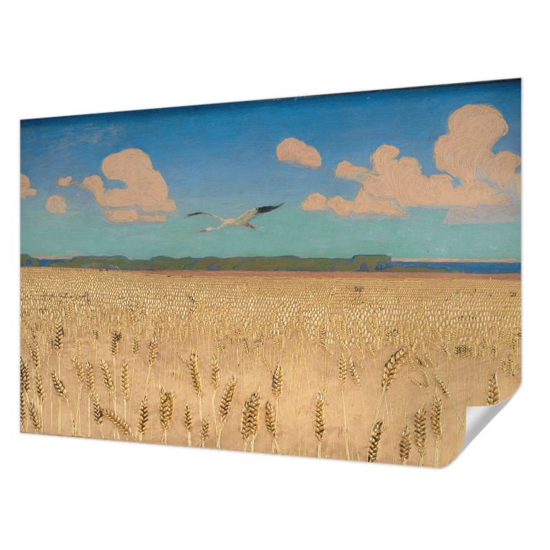 Fototapeta samoprzylepna Tulup 104x70 cm Pszeniczne pole Tapeta Do Salonu, Sypialni, Biura 1 szt.